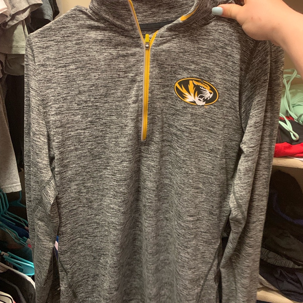 Nike Mizzou quarter zip fleece